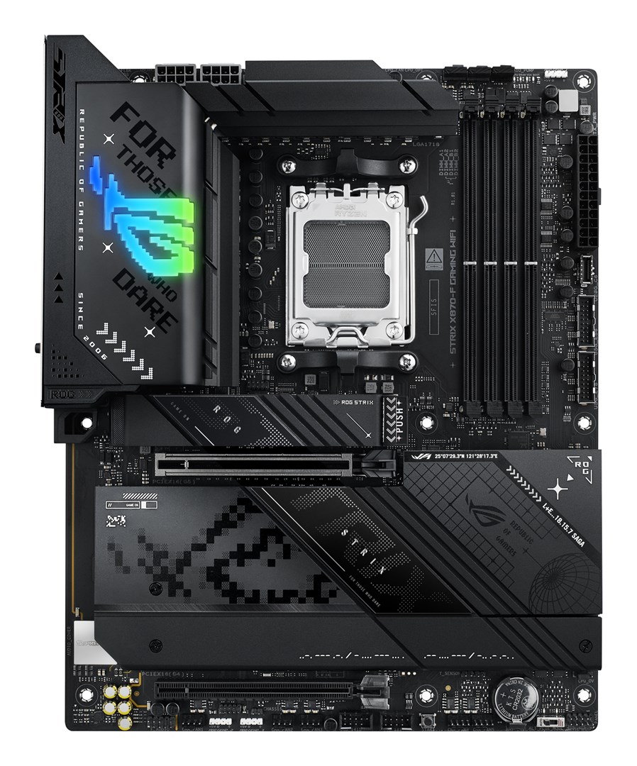 ASUS ROG Strix X870-F Gaming WiFi AMD X870 Motherboard AM5 Socket ATX ASUS ROG Strix X870-F Gaming WiFi AMD X870 Motherboard AM5 Socket ATX