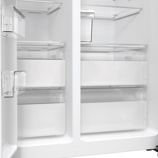 Gorenje NRR9185ESXL side-by-side refrigerator Freestanding 550 L E Silver Gorenje NRR9185ESXL side-by-side refrigerator Freestanding 550 L E Silver