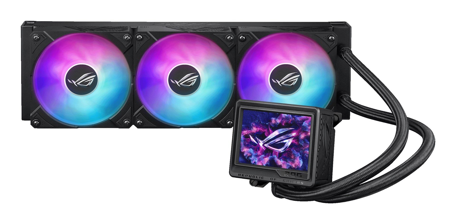 ASUS ROG Ryujin III 360 ARGB Extreme Computer case All-in-one liquid cooler 12 cm Black ASUS ROG Ryujin III 360 ARGB Extreme Computer case All-in-one liquid cooler 12 cm Black