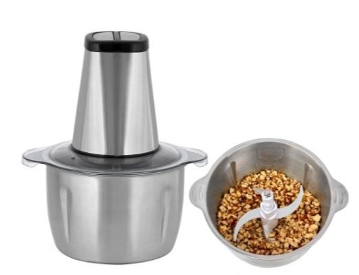 Shredder electric chopper for fruit, vegetables and ice steel 500 W. Shredder electric chopper for fruit, vegetables and ice steel 500 W.