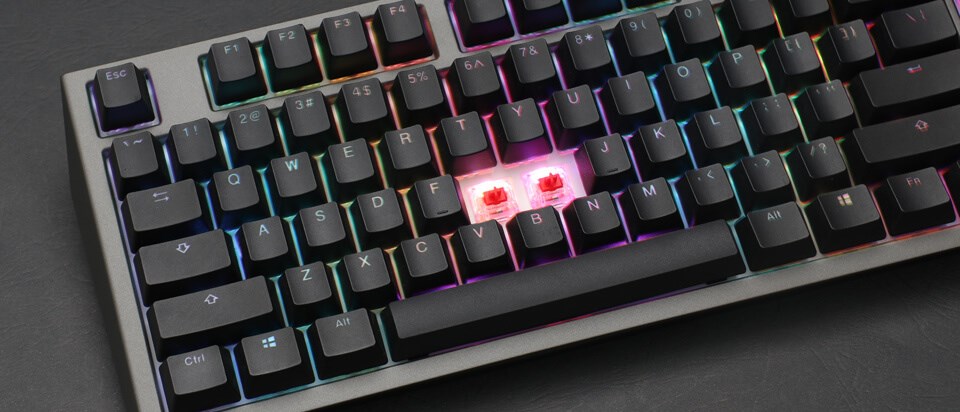 Ducky Shine 7 keyboard Gaming USB German Black, Grey Ducky Shine 7 keyboard Gaming USB German Black, Grey