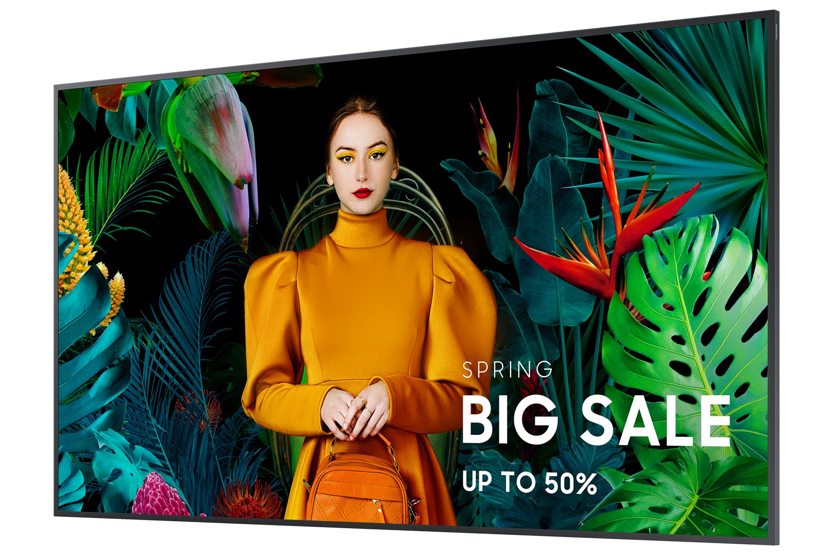Samsung QB50C QBC Series - 50" LED-bag Samsung QB50C QBC Series - 50" LED-bag