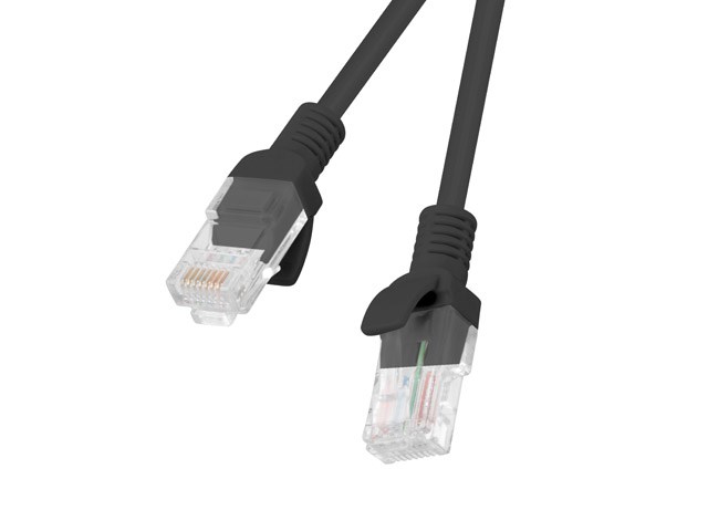 PATCHCORD KAT.6 UTP 0.5M CZARNY FLUKE PASSED LANBERG 10-PACK PATCHCORD KAT.6 UTP 0.5M CZARNY FLUKE PASSED LANBERG 10-PACK