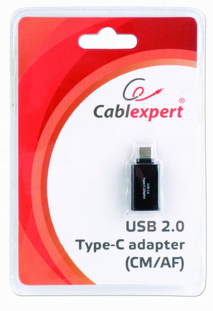 Gembird A-USB2-CMAF-01 cable gender changer USB Type-C USB Type-A Black Gembird A-USB2-CMAF-01 cable gender changer USB Type-C USB Type-A Black
