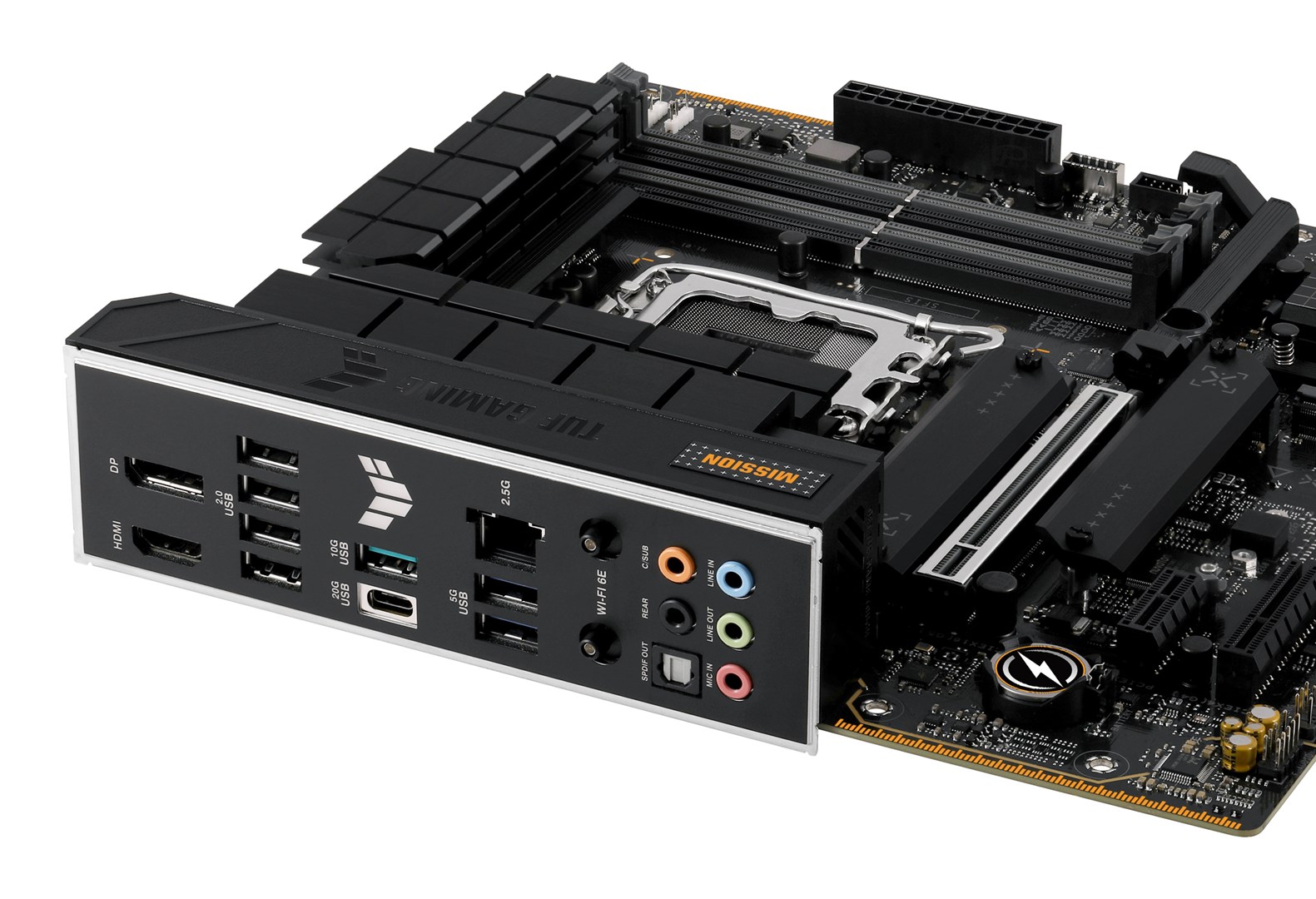 ASUS TUF GAMING B760M-PLUS WIFI II Intel B760 LGA 1700 micro ATX ASUS TUF GAMING B760M-PLUS WIFI II Intel B760 LGA 1700 micro ATX