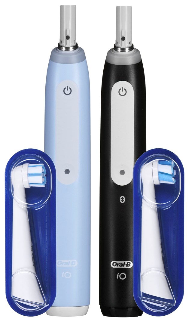 Braun Oral-B iO 3 electric toothbrush set DUO BLACK & BLUE Braun Oral-B iO 3 electric toothbrush set DUO BLACK & BLUE