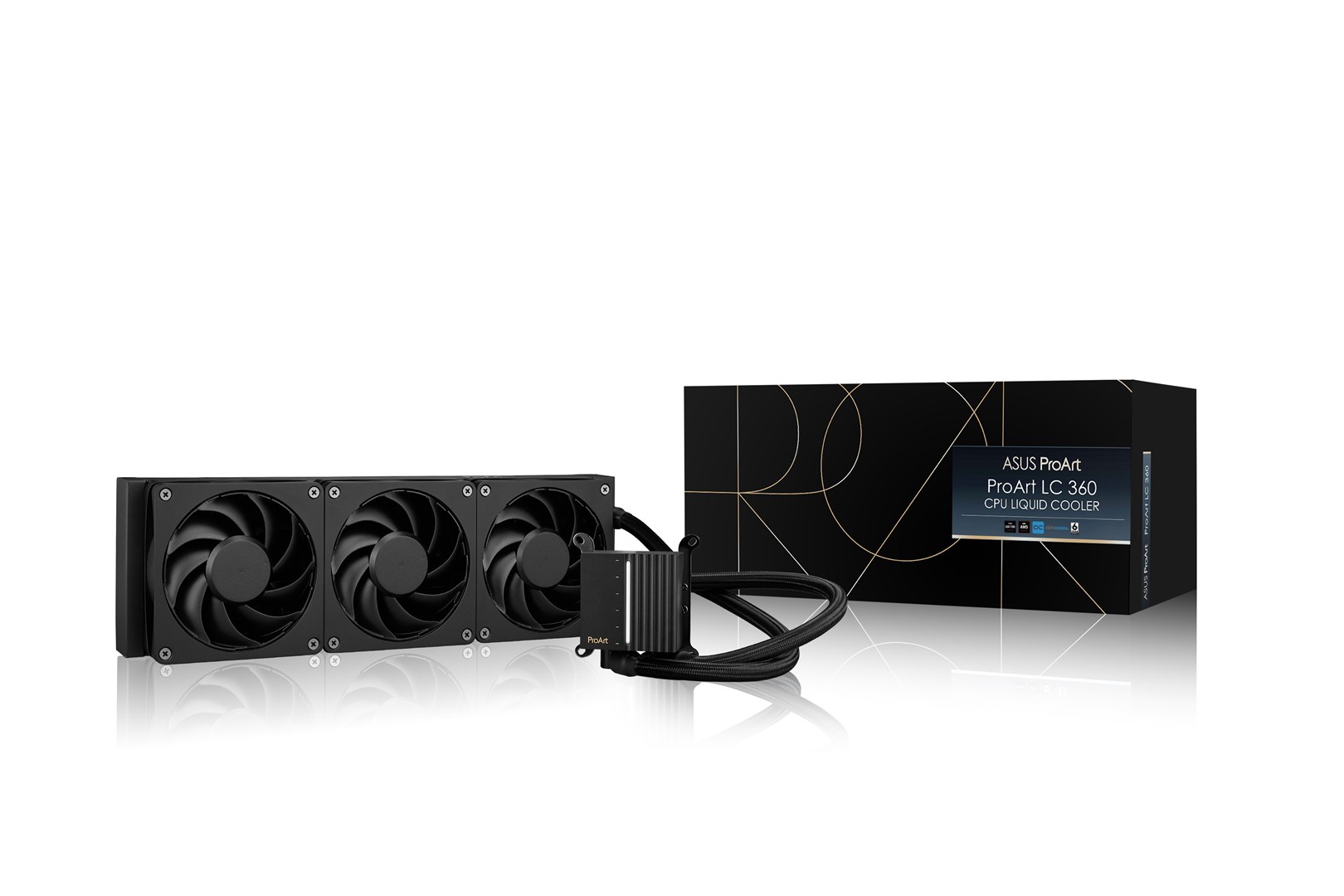 ASUS ProArt LC 360 Processor Liquid cooling kit 12 cm Black ASUS ProArt LC 360 Processor Liquid cooling kit 12 cm Black