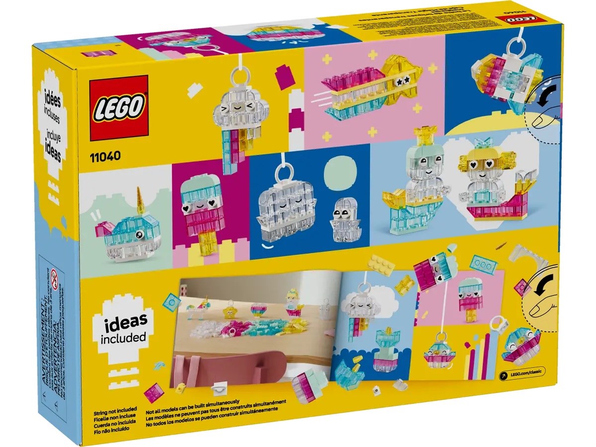 LEGO CLASSIC 11040 Magical Transpanent Box LEGO CLASSIC 11040 Magical Transpanent Box
