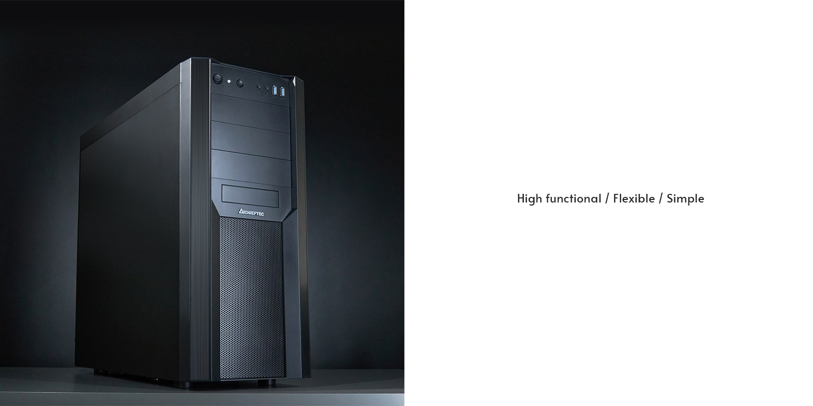 Chieftec CW-01B-OP computer case Tower Black Chieftec CW-01B-OP computer case Tower Black