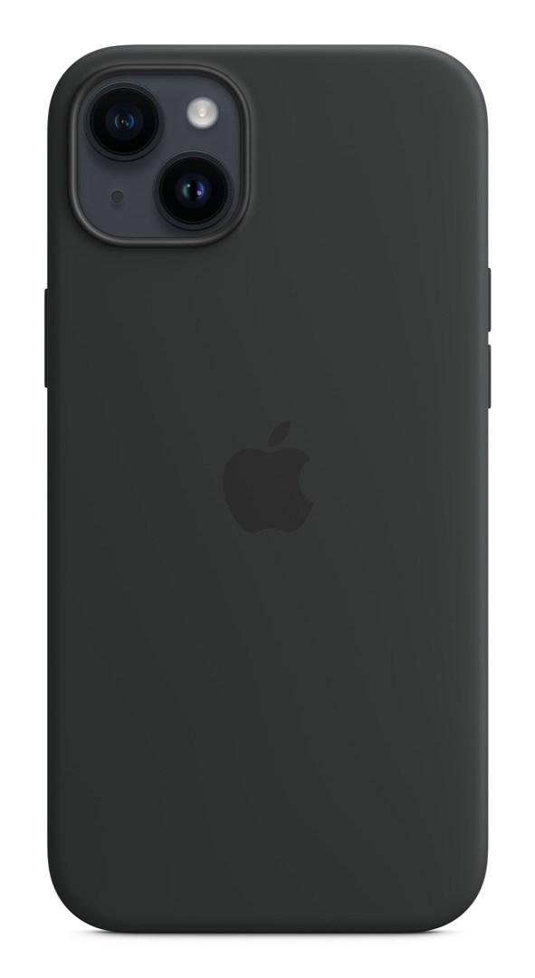 Apple iPhone 14 Plus Silicone Case with MagSafe - Midnight Apple iPhone 14 Plus Silicone Case with MagSafe - Midnight