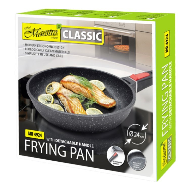 Feel-Maestro MR-4924 frying pan Wok/Stir-Fry pan Round Feel-Maestro MR-4924 frying pan Wok/Stir-Fry pan Round