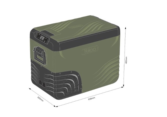 Yolco KX40 GREEN portable compressor refrigerator Yolco KX40 GREEN portable compressor refrigerator