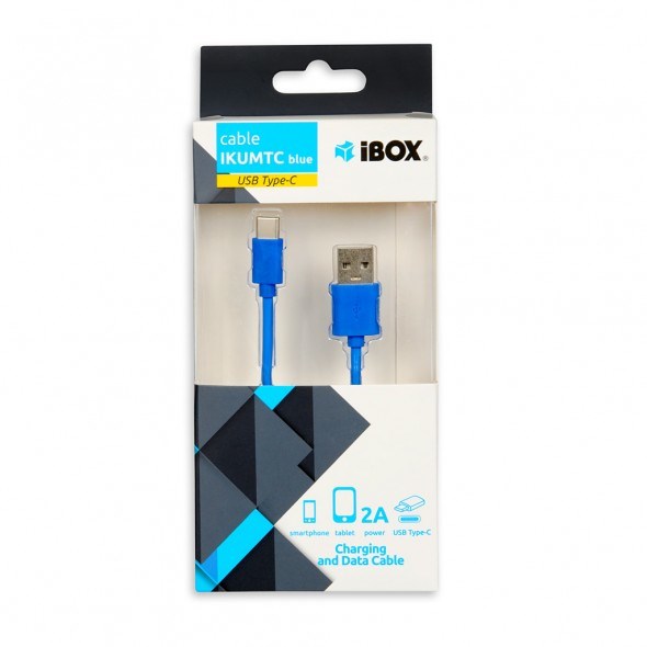 iBox IKUMTCB USB cable 1 m USB 2.0 USB A USB C Blue iBox IKUMTCB USB cable 1 m USB 2.0 USB A USB C Blue