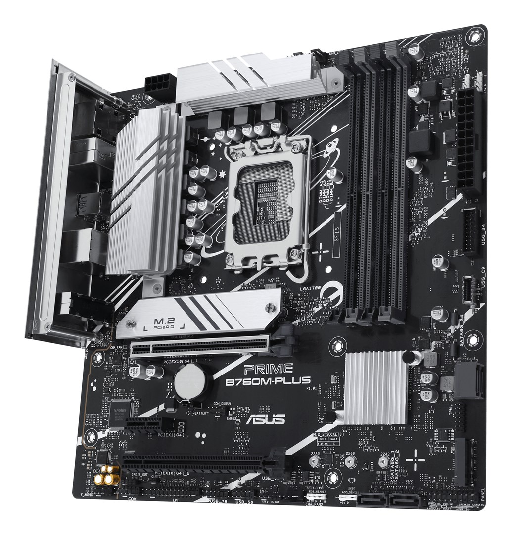 ASUS PRIME B760M-PLUS Intel B760 LGA 1700 micro ATX ASUS PRIME B760M-PLUS Intel B760 LGA 1700 micro ATX