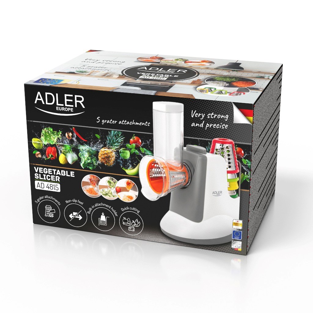 Vegetable slicer CAMRY CR 4815 White Vegetable slicer CAMRY CR 4815 White