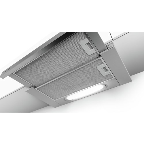 Bosch Serie 4 DFT63AC50 cooker hood Semi built-in (pull out) Silver 360 m³/h Bosch Serie 4 DFT63AC50 cooker hood Semi built-in (pull out) Silver 360 m³/h