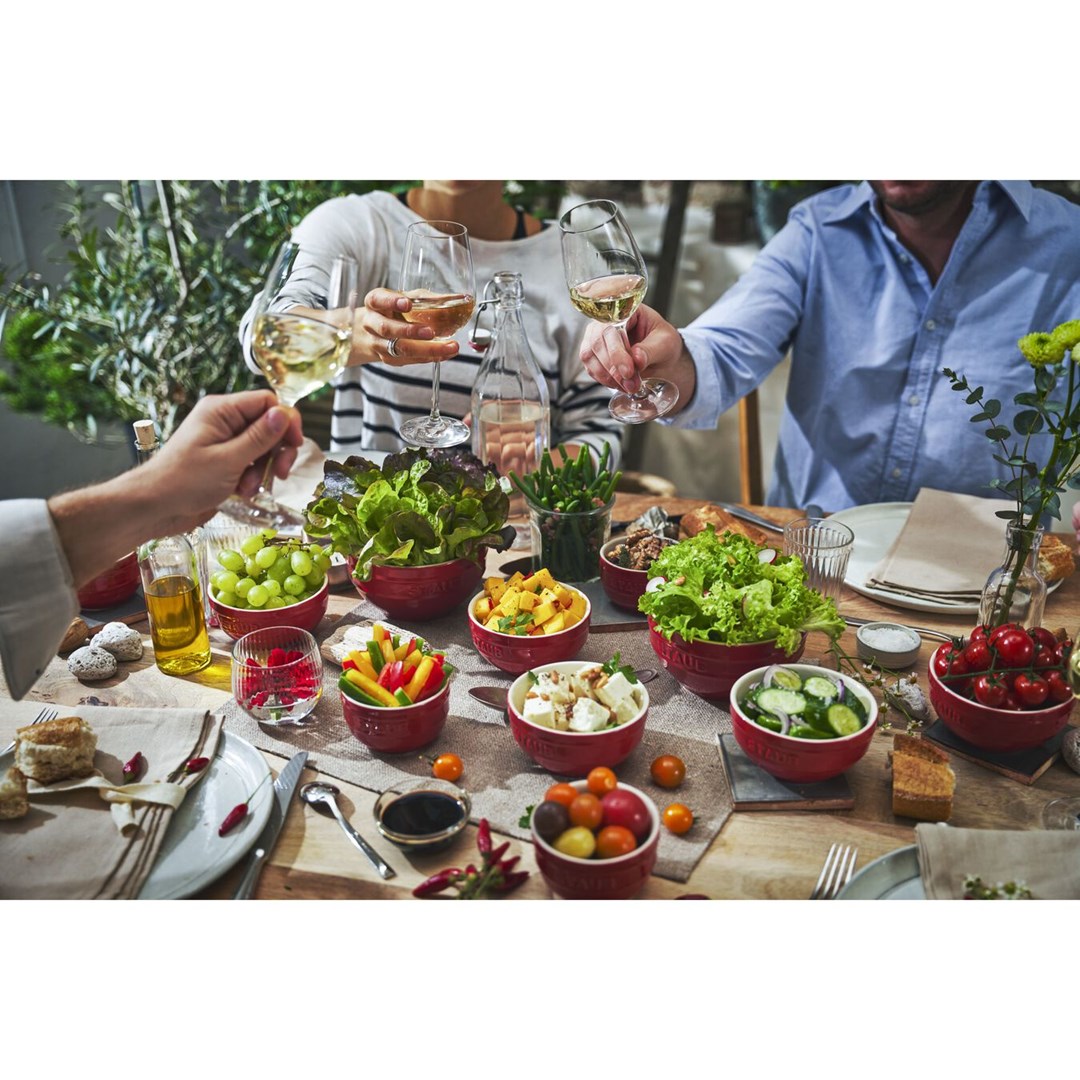 Staub Ceramique Bowl set 0.7 L Round Ceramic Red 4 pc(s) Staub Ceramique Bowl set 0.7 L Round Ceramic Red 4 pc(s)