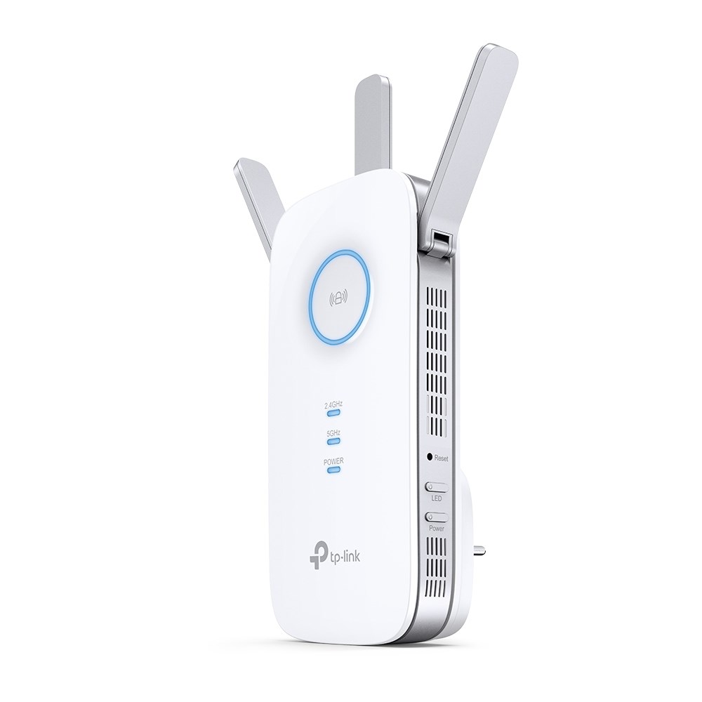TP-Link RE550 network extender Network transmitter & receiver White 10, 100, 1000 Mbit/s TP-Link RE550 network extender Network transmitter & receiver White 10, 100, 1000 Mbit/s