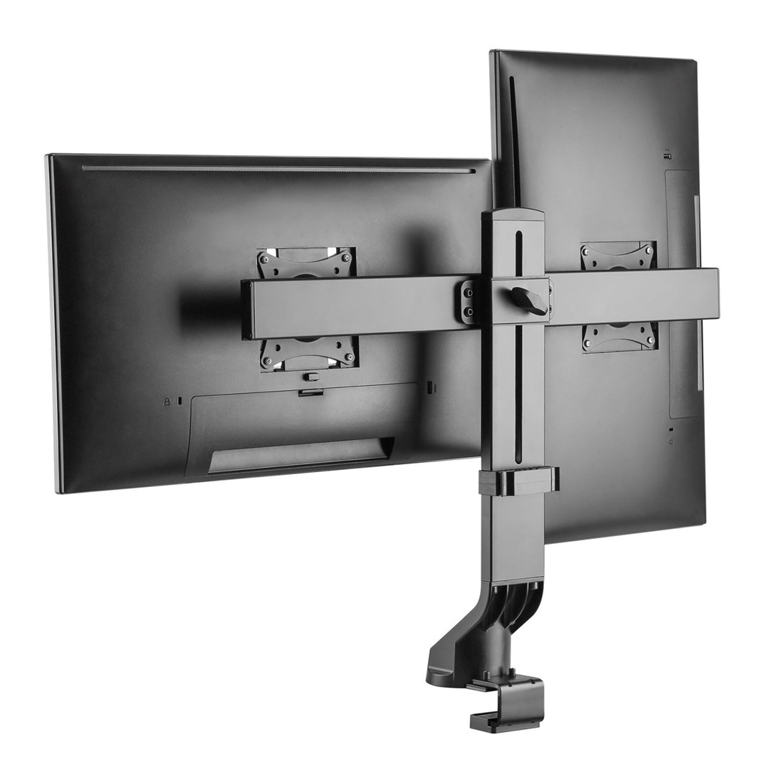 Maclean MC-854 Holder for two monitors / double 17 "-27" 14kg VESA 75x75 100x100 fits MC-848 and MC-849 Maclean MC-854 Holder for two monitors / double 17 "-27" 14kg VESA 75x75 100x100 fits MC-848 and MC-849