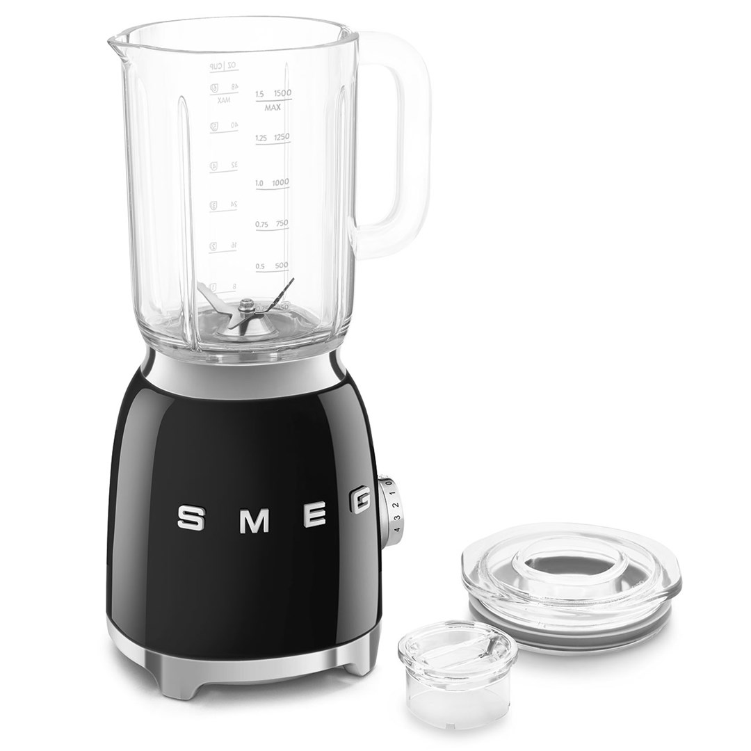 Smeg 50's Style Blenders BLF03BLEU Black Smeg 50's Style Blenders BLF03BLEU Black
