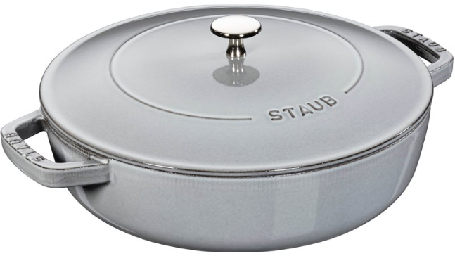 Deep frying pan with lid STAUB 28 cm 40511-470-0 Deep frying pan with lid STAUB 28 cm 40511-470-0