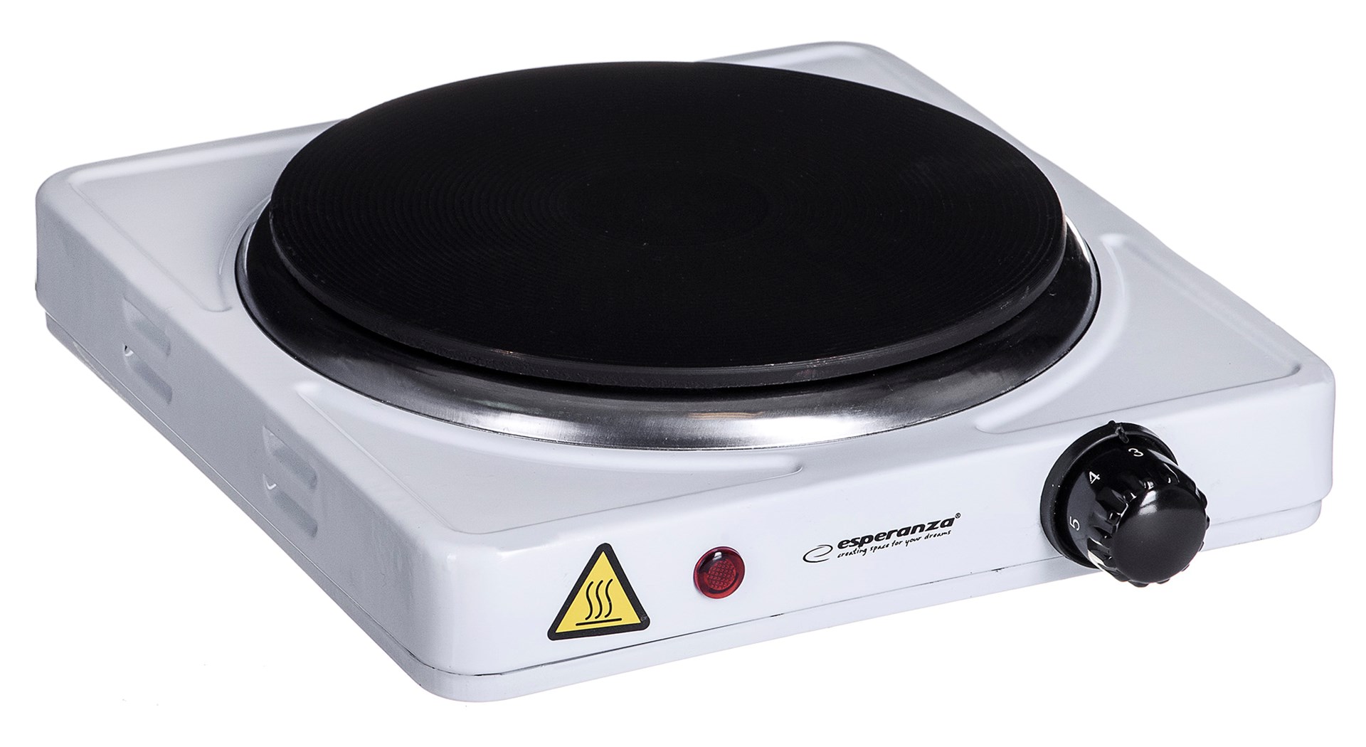Esperanza EKH002W hob Black,White Countertop Sealed plate 1 zone(s) Esperanza EKH002W hob Black,White Countertop Sealed plate 1 zone(s)
