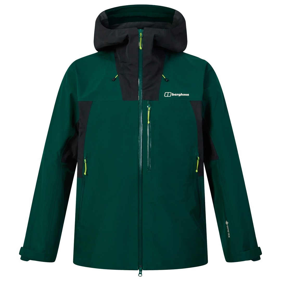 Berghaus Ridge-Seeker GTX Jacket size XL green + Deuter Pulse Pro 5 graphite waist bag Berghaus Ridge-Seeker GTX Jacket size XL green + Deuter Pulse Pro 5 graphite waist bag
