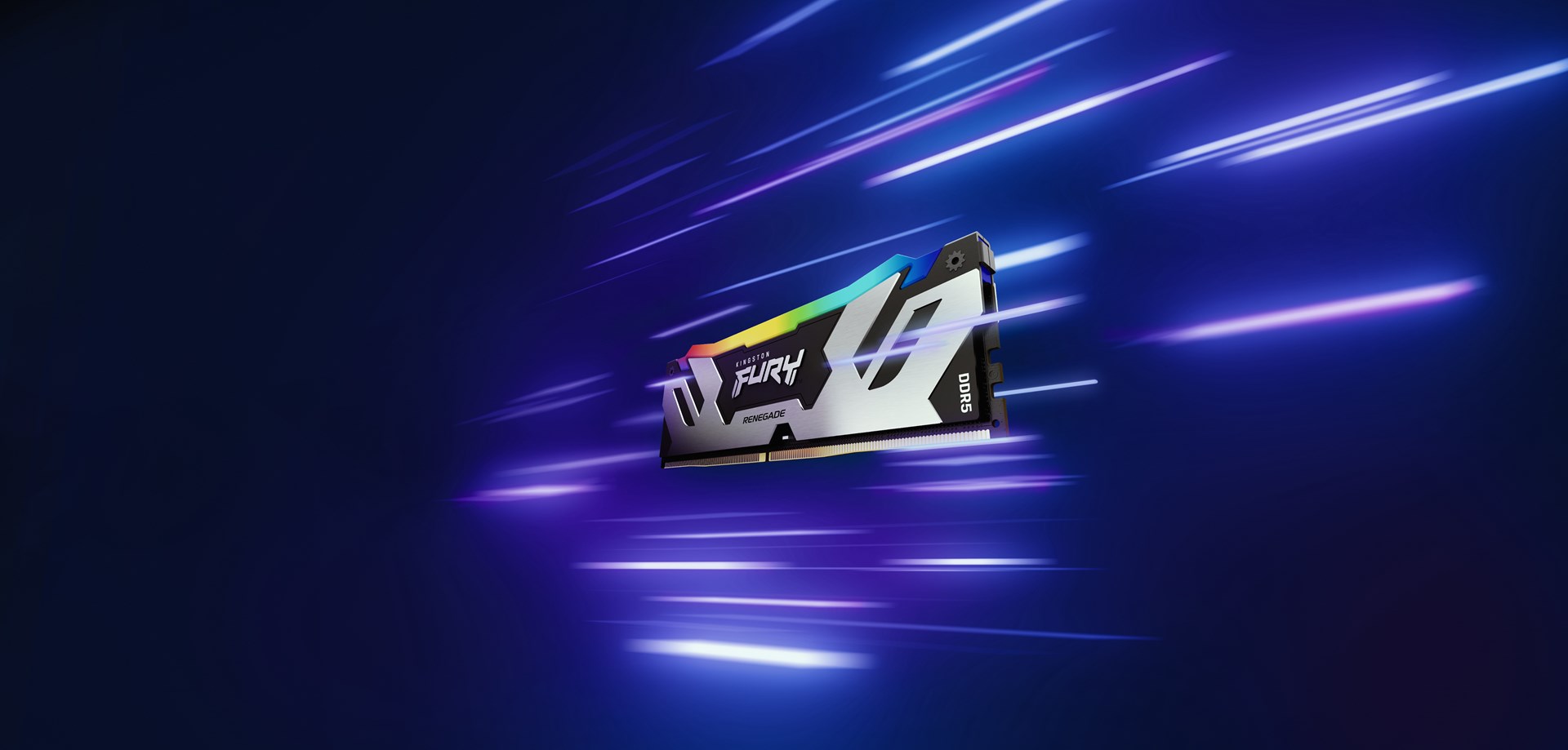 Kingston Technology FURY 16GB 7200MT/s DDR5 CL38 DIMM (Kit of 2) Renegade RGB XMP Kingston Technology FURY 16GB 7200MT/s DDR5 CL38 DIMM (Kit of 2) Renegade RGB XMP