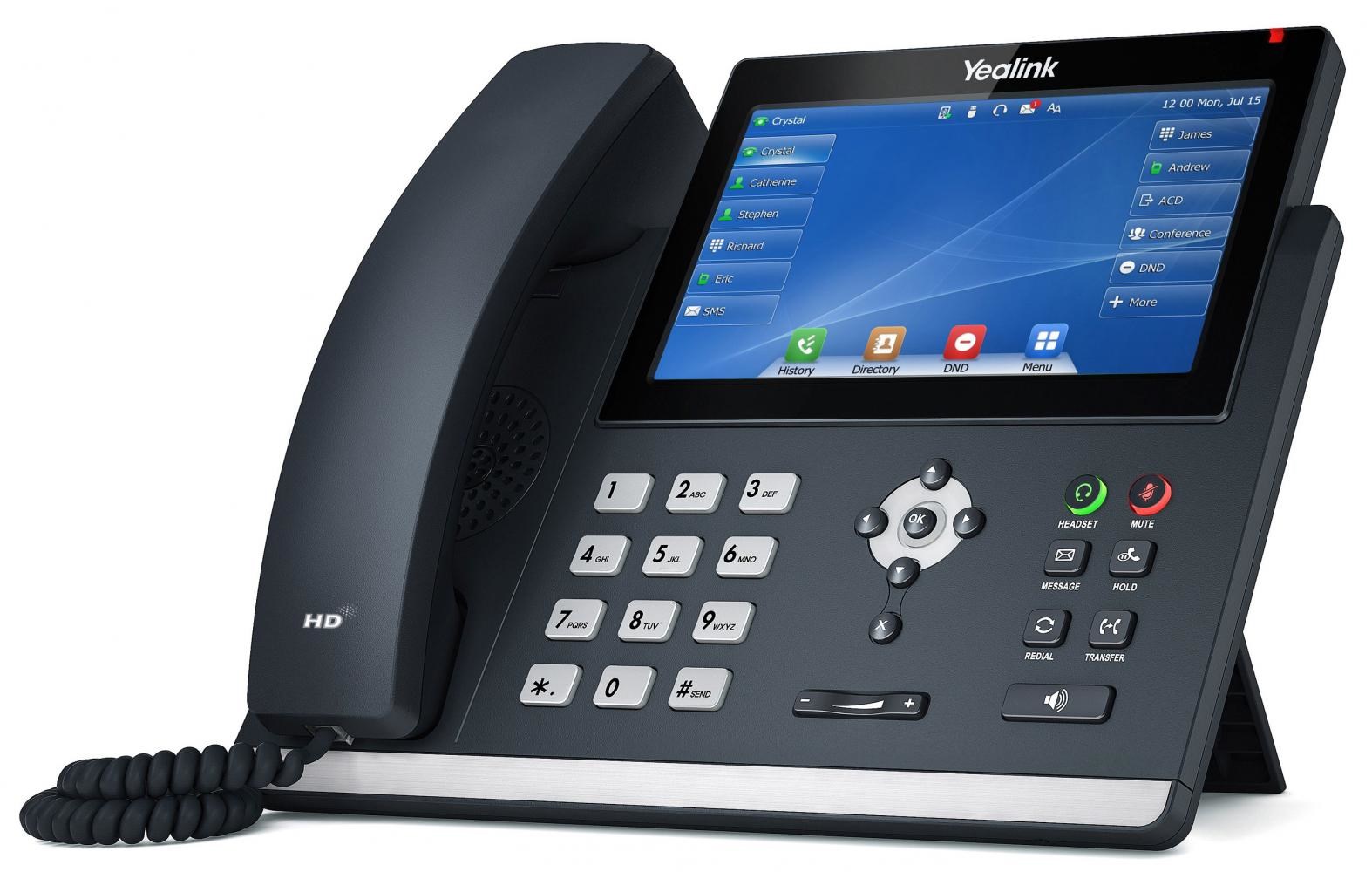 Yealink SIP-T48U IP phone Grey LED Wi-Fi Yealink SIP-T48U IP phone Grey LED Wi-Fi
