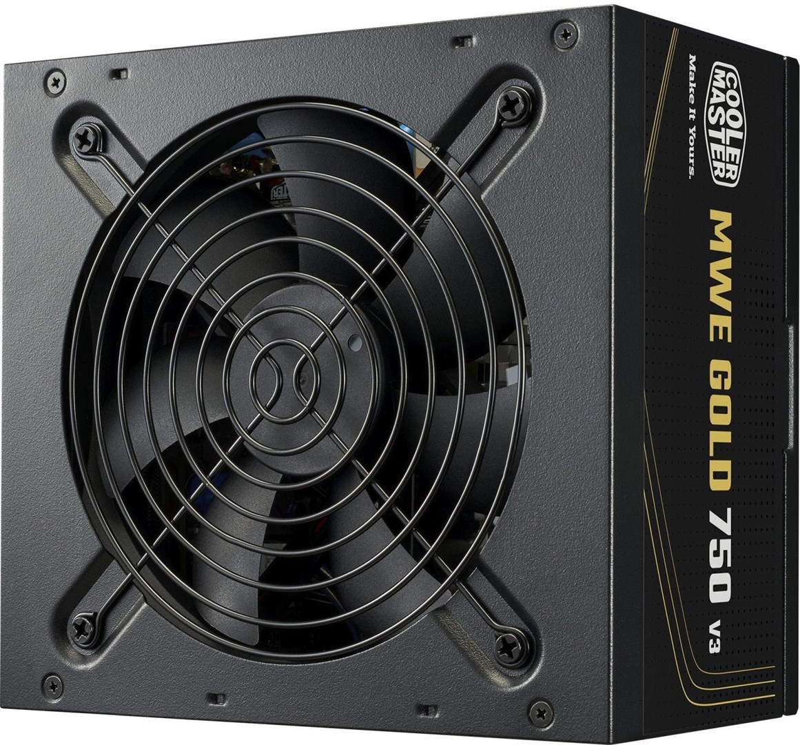 Cooler Master MWE Gold 750 V3 ATX 3.1 power supply unit 750 W 24-pin ATX Black Cooler Master MWE Gold 750 V3 ATX 3.1 power supply unit 750 W 24-pin ATX Black