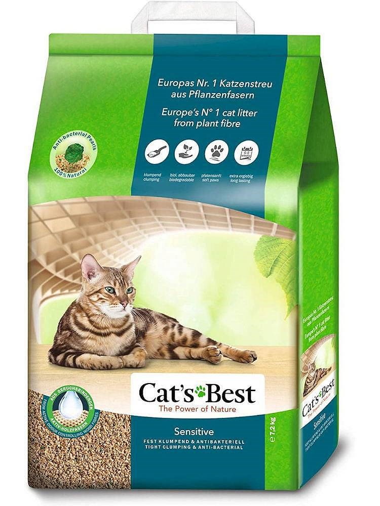 Cat's Best Wooden Cat Litter Sensitive - 20 l Cat's Best Wooden Cat Litter Sensitive - 20 l