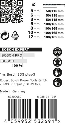 Bosch Expert 2 608 900 195 drill bit Drill bit set 7 pc(s) Bosch Expert 2 608 900 195 drill bit Drill bit set 7 pc(s)