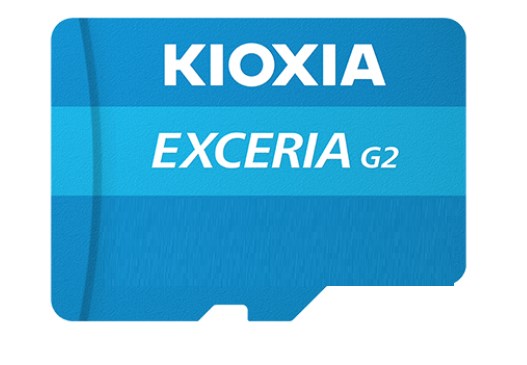 Kioxia EXCERIA G2 256 GB MicroSDHC UHS-III Class 10 Kioxia EXCERIA G2 256 GB MicroSDHC UHS-III Class 10