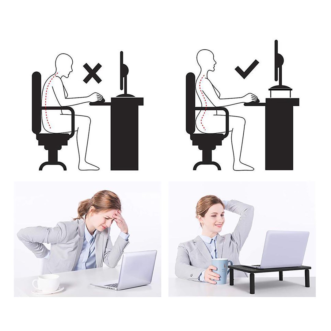 Maclean MC-946 Monitor Laptop Stand 13" - 32" 3-Level Height Adjustment with Drawer up to 20kg Sturdy Vented Maclean MC-946 Monitor Laptop Stand 13" - 32" 3-Level Height Adjustment with Drawer up to 20kg Sturdy Vented