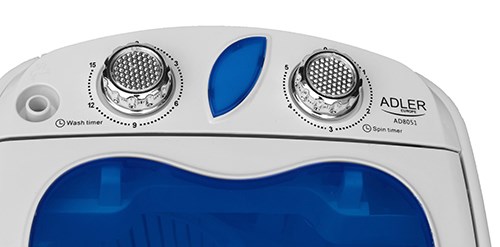 Adler AD 8051 washing machine Top-load 3 kg Blue, White Adler AD 8051 washing machine Top-load 3 kg Blue, White