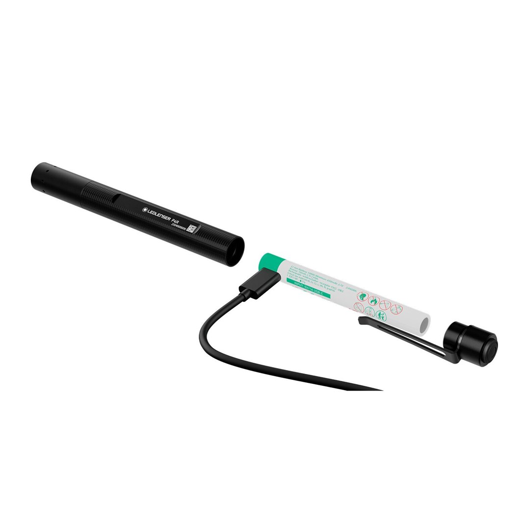Ledlenser P4R Black Pen flashight LED Ledlenser P4R Black Pen flashight LED