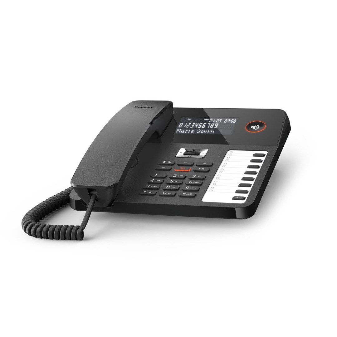 Gigaset DESK 800A DECT telephone Black Gigaset DESK 800A DECT telephone Black