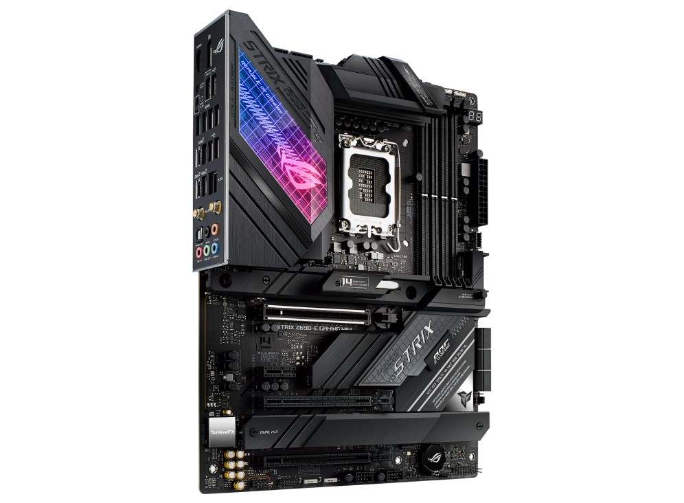 ASUS ROG STRIX Z690-E GAMING WIFI Intel Z690 LGA 1700 ATX ASUS ROG STRIX Z690-E GAMING WIFI Intel Z690 LGA 1700 ATX