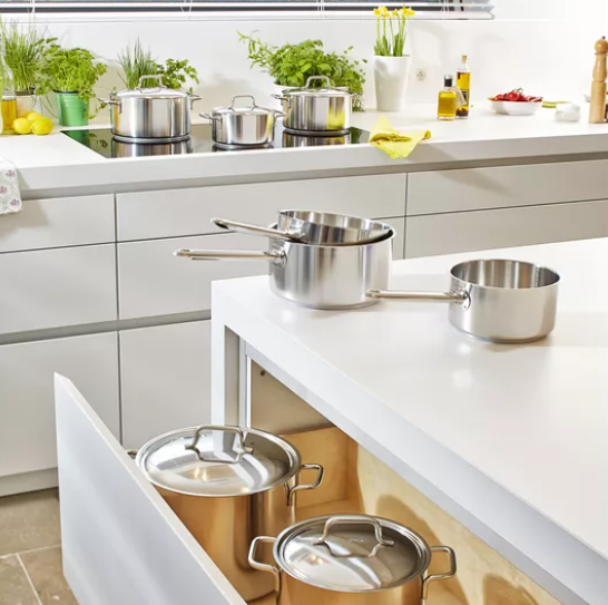 Demeyere APOLLO 7 40850-174-0 saucepan 5L Round Silver Demeyere APOLLO 7 40850-174-0 saucepan 5L Round Silver