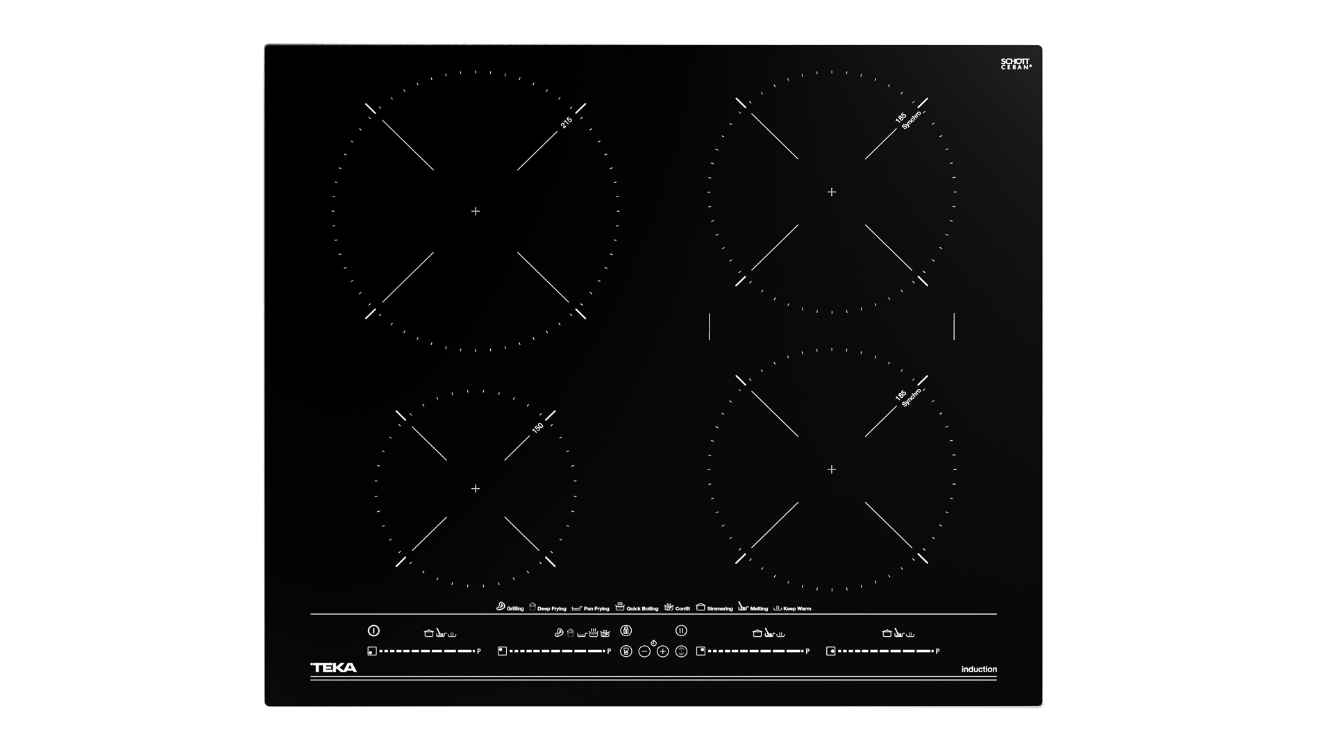 TEKA INDUCTION HOB ITC 64630 BK MST TEKA INDUCTION HOB ITC 64630 BK MST
