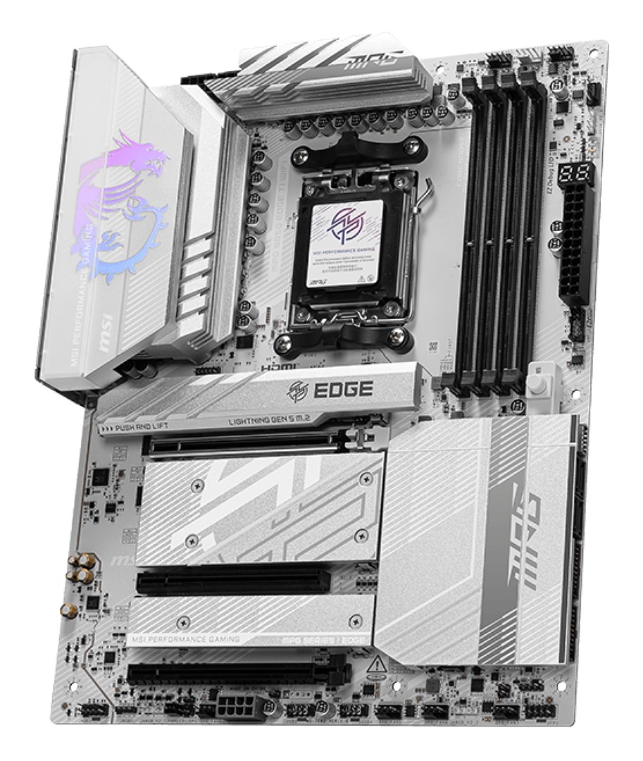 MSI MPG B850 EDGE TI WIFI motherboard AMD B850 Socket AM5 ATX MSI MPG B850 EDGE TI WIFI motherboard AMD B850 Socket AM5 ATX
