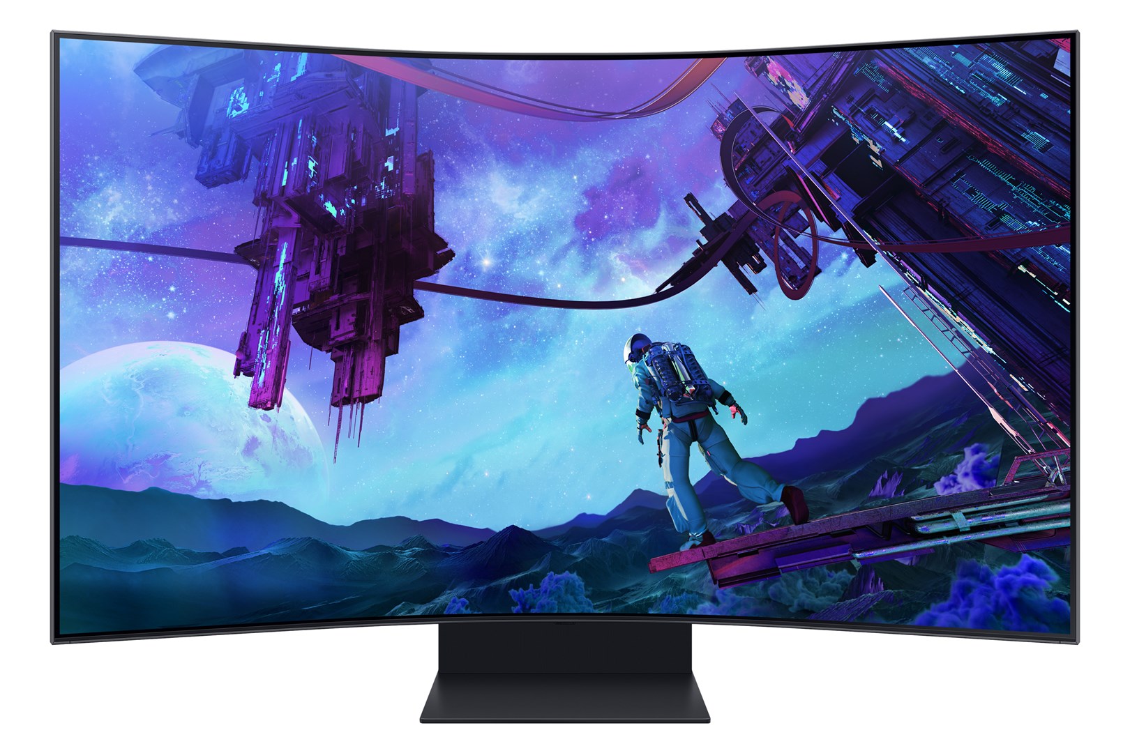Samsung G97NC computer monitor 139.7 cm (55") 3840 x 2160 pixels 4K Ultra HD LED Black Samsung G97NC computer monitor 139.7 cm (55") 3840 x 2160 pixels 4K Ultra HD LED Black