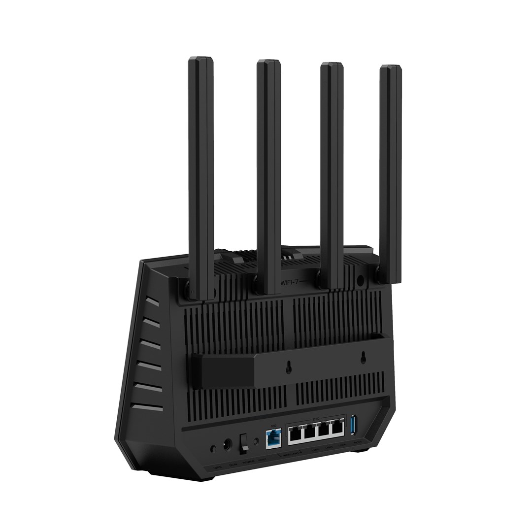 ASUS RT-BE92U wireless router 10 Gigabit Ethernet Tri-band (2.4 GHz / 5 GHz / 6 GHz) Black ASUS RT-BE92U wireless router 10 Gigabit Ethernet Tri-band (2.4 GHz / 5 GHz / 6 GHz) Black