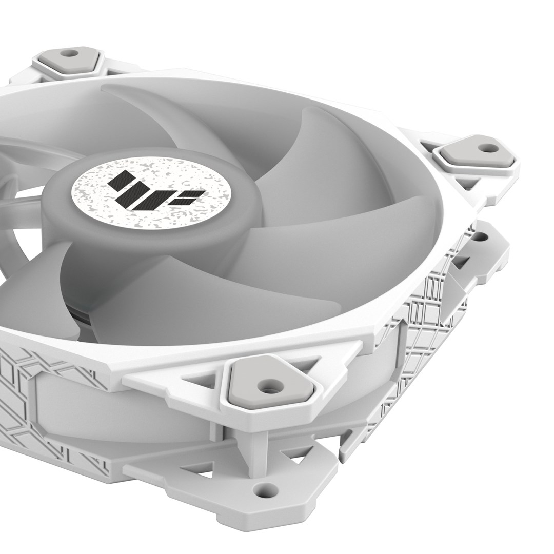 ASUS TUF GAMING TF120 ARGB WHITE EDITION 3IN1 Air cooler 12 cm 3 pc(s) ASUS TUF GAMING TF120 ARGB WHITE EDITION 3IN1 Air cooler 12 cm 3 pc(s)