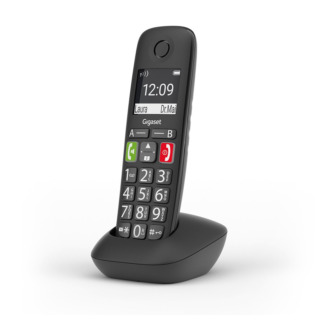 Gigaset E290HX DECT telephone Black Gigaset E290HX DECT telephone Black
