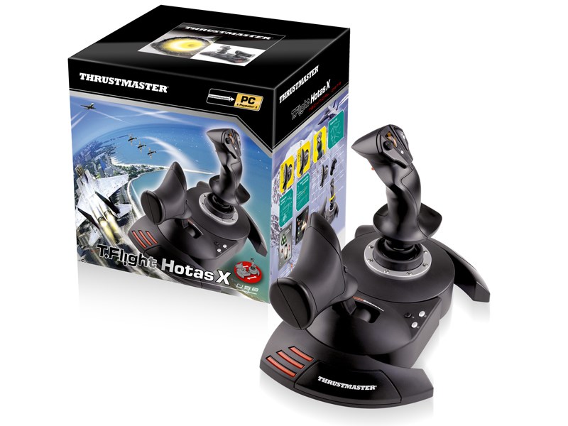 Thrustmaster T.Flight Hotas X Black Flight Sim PC Thrustmaster T.Flight Hotas X Black Flight Sim PC