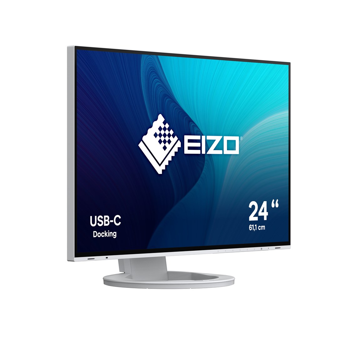 EIZO FlexScan EV2485-WT LED display 61.2 cm (24.1") 1920 x 1200 pixels WUXGA White EIZO FlexScan EV2485-WT LED display 61.2 cm (24.1") 1920 x 1200 pixels WUXGA White