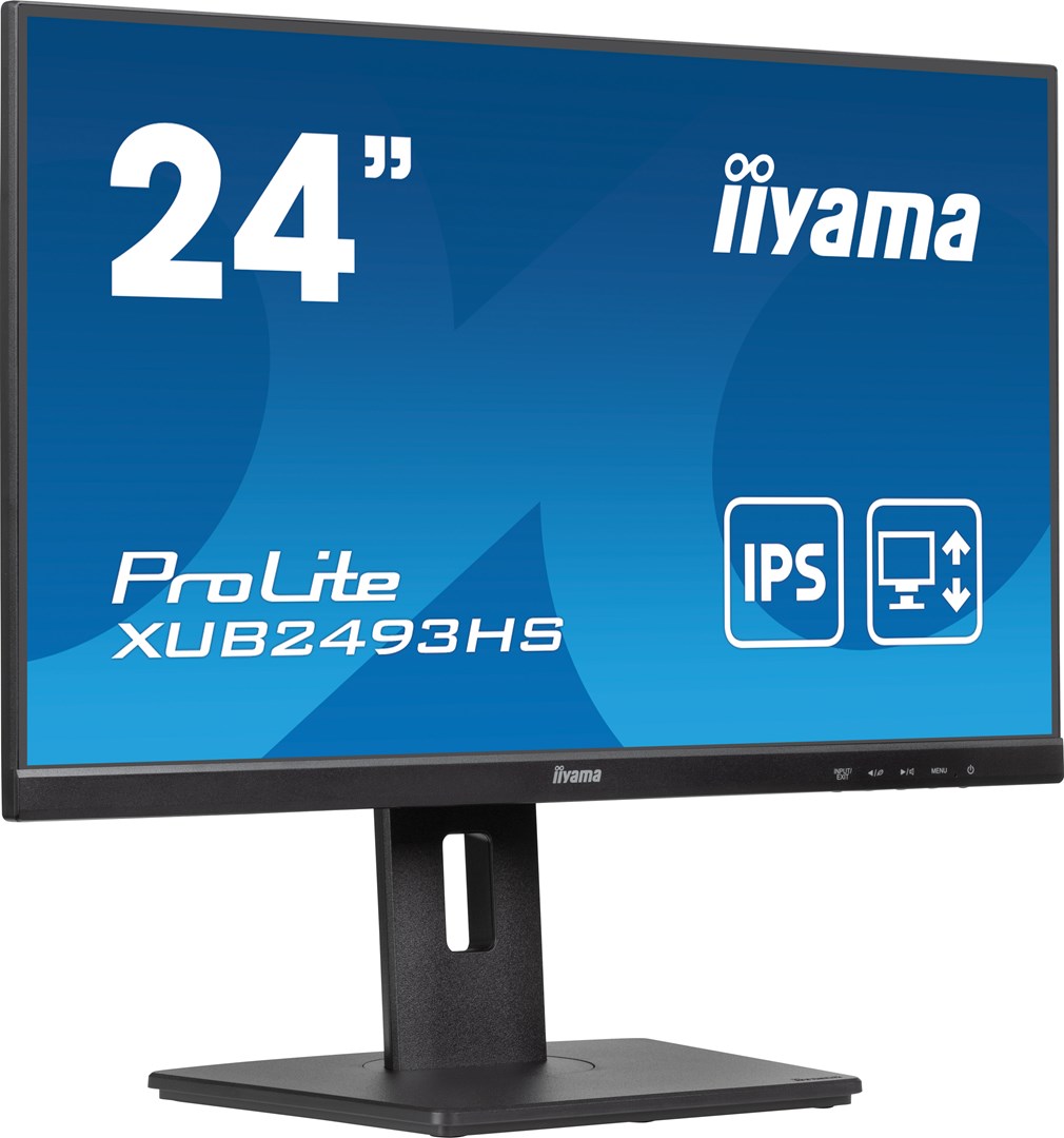 iiyama ProLite XUB2493HS-B6 computer monitor 60.5 cm (23.8") 1920 x 1080 pixels Full HD LED Black iiyama ProLite XUB2493HS-B6 computer monitor 60.5 cm (23.8") 1920 x 1080 pixels Full HD LED Black
