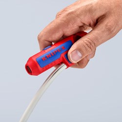Knipex ErgoStrip cable stripper Blue, Red Knipex ErgoStrip cable stripper Blue, Red