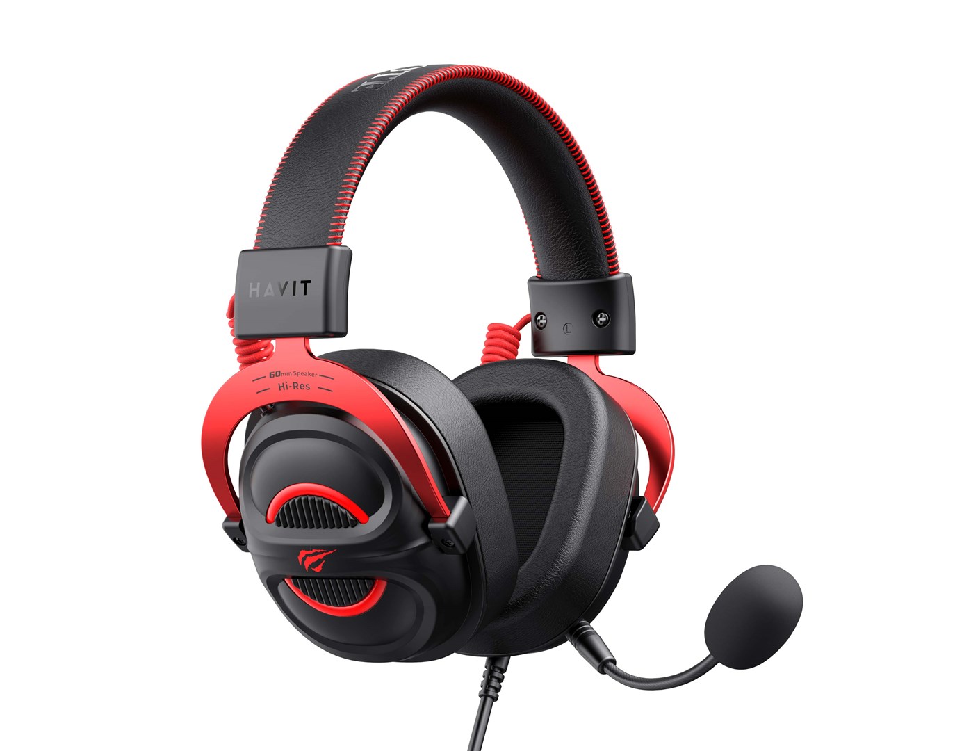Havit H2002E Pro Headset Wired Head-band Gaming Black, Red Havit H2002E Pro Headset Wired Head-band Gaming Black, Red